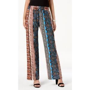 New Directions Stretchy Wide Leg Palazzo Pants Sz PS